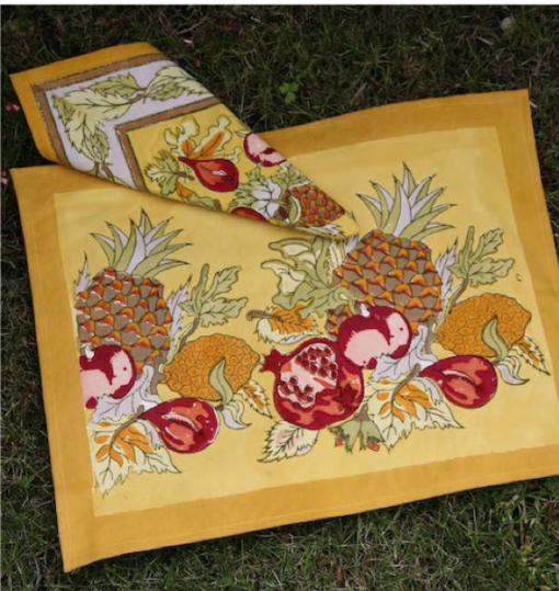 Set "Tutti Frutti jaune"