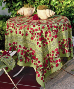 Nappe "Fruits rouge vert"