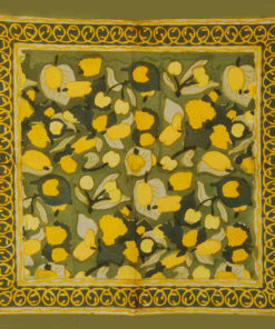 Serviette "Fruits jaune vert"