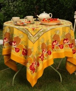 Table cloth "Tutti Frutti jaune"