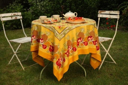 Nappe "Tutti Frutti jaune"