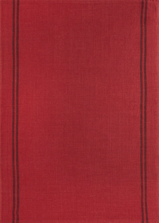 Tea towel "Country grenat"