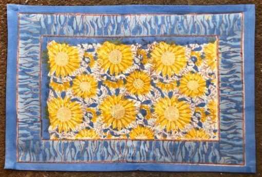 Set "Tournesol bleu jaune"