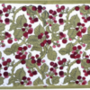 Placemat "Mûre rouge vert"